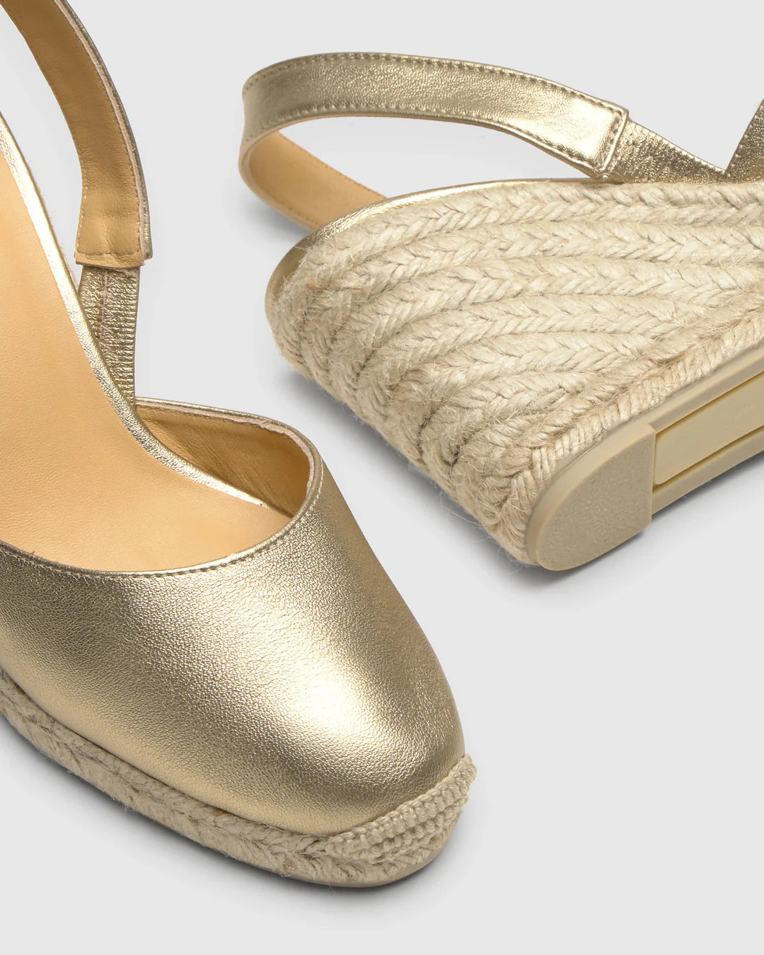 Carissa 8 Oro Wedge Espadrille