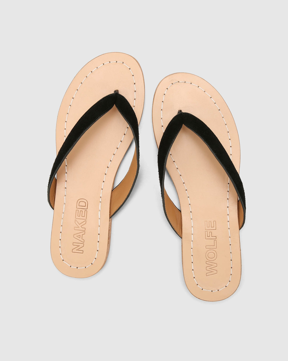 The Jaw Sandal Black Suede