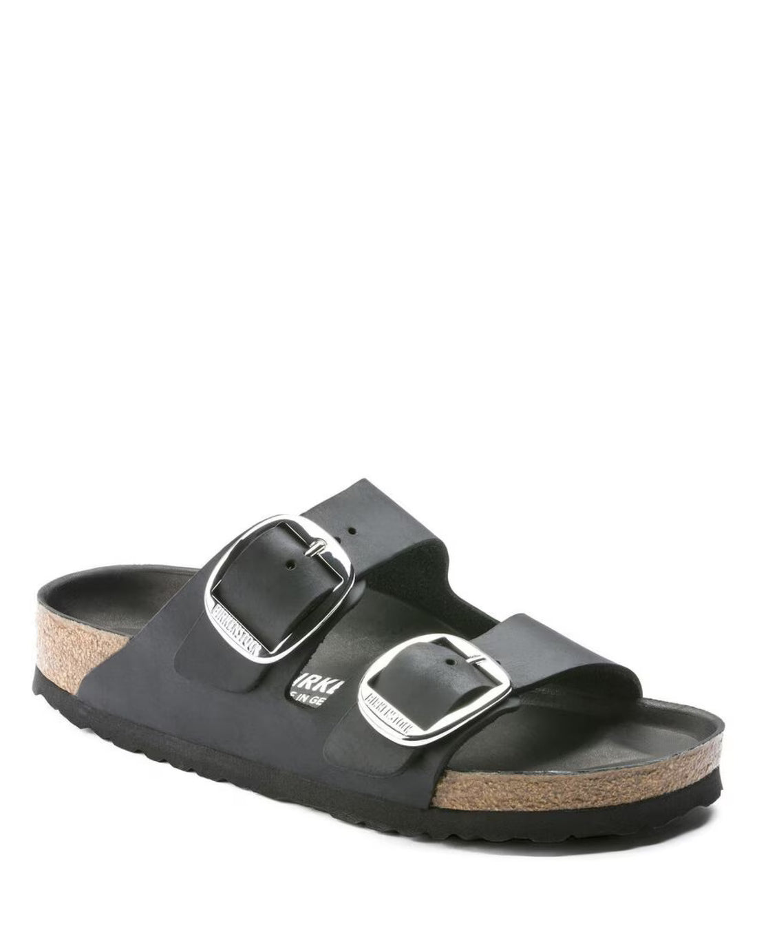 W Arizona Big Buckle Black Oiled Leather 1011074