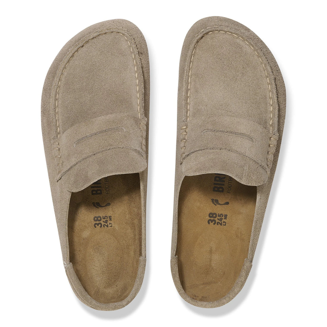 M Naples Wrapped Taupe Suede 1029675