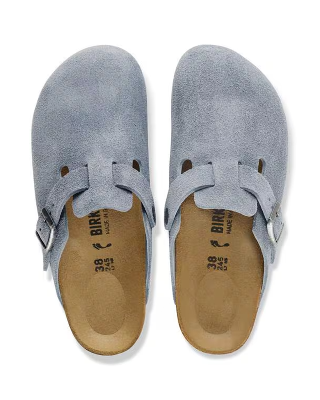 W Boston Stone Blue Suede/Leather 1032771