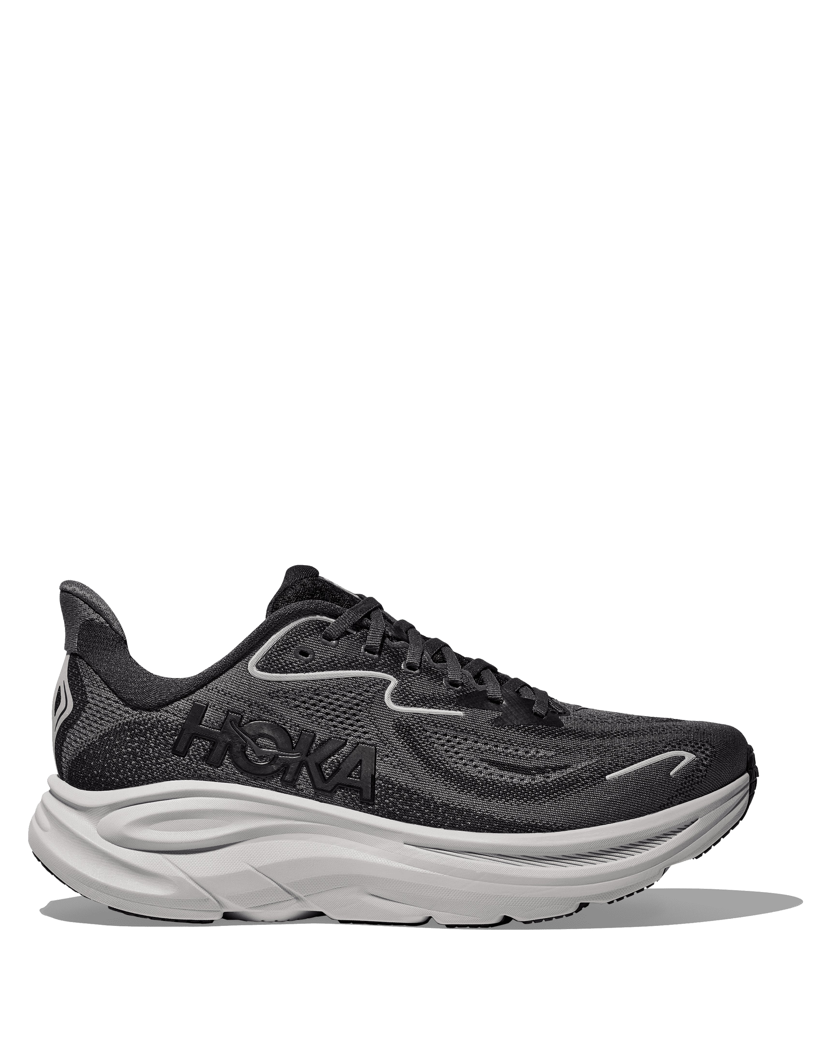 Buy Hoka Men Clifton 10 Black/Black Shoes 1162030-BBLC