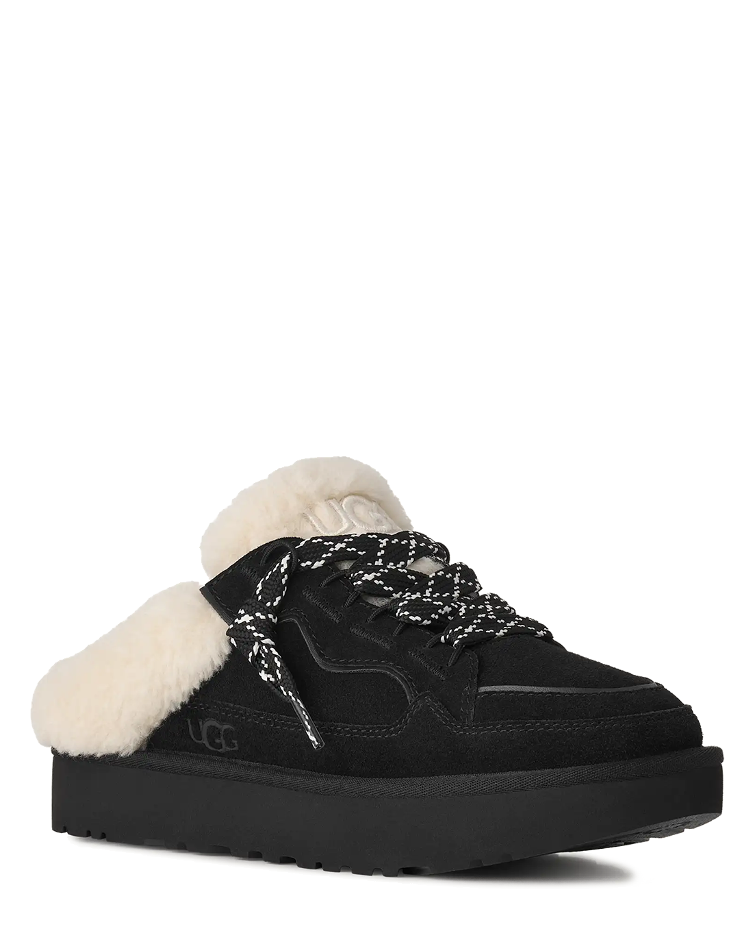 W Lowmel Mule Black 1180313-BLK