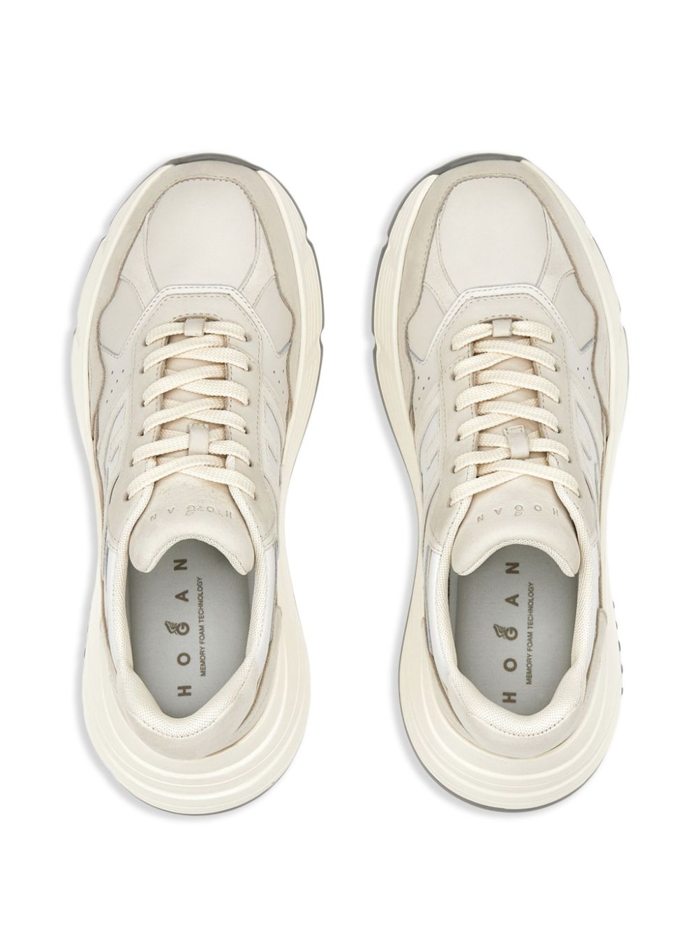 W Hyperlight Sneaker Nude Leather/Textile