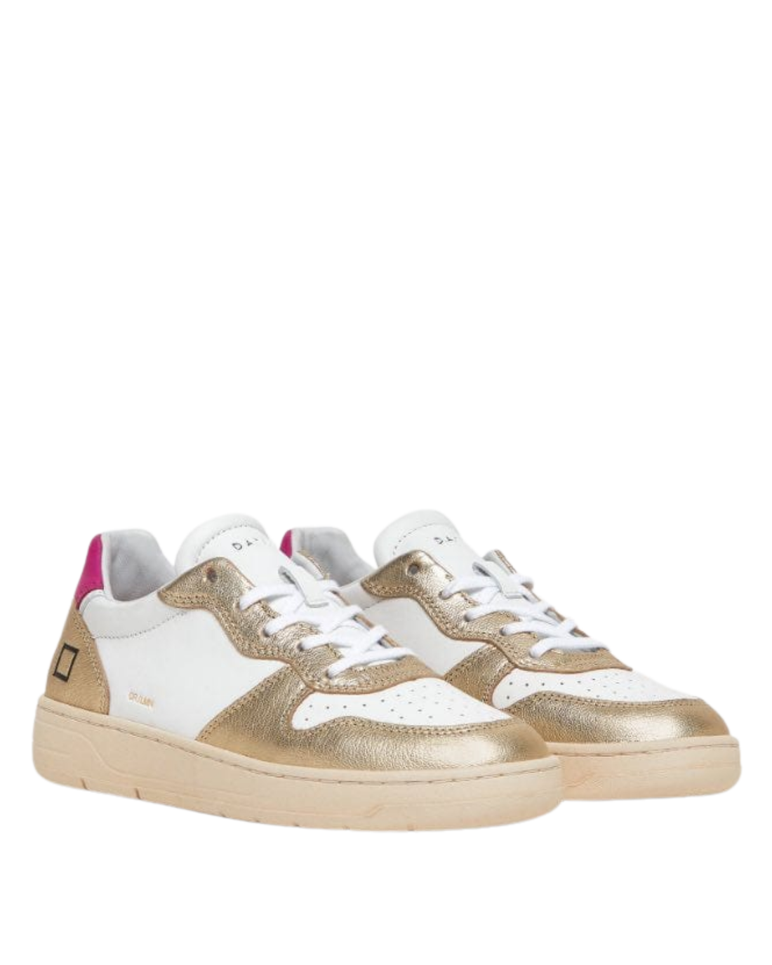 W Court Laminated White/Platinum