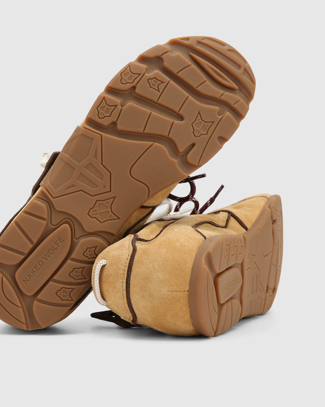 Ace M Yellow Taupe Suede