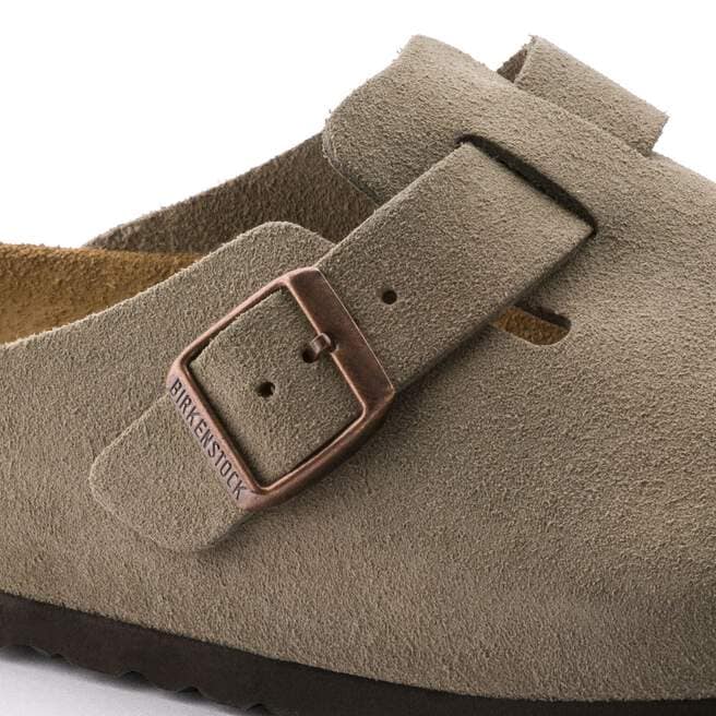 M Naples Wrapped Taupe Suede Slip On Moccasin