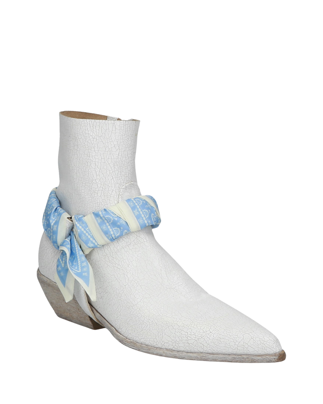 E4920 Boots Crack White