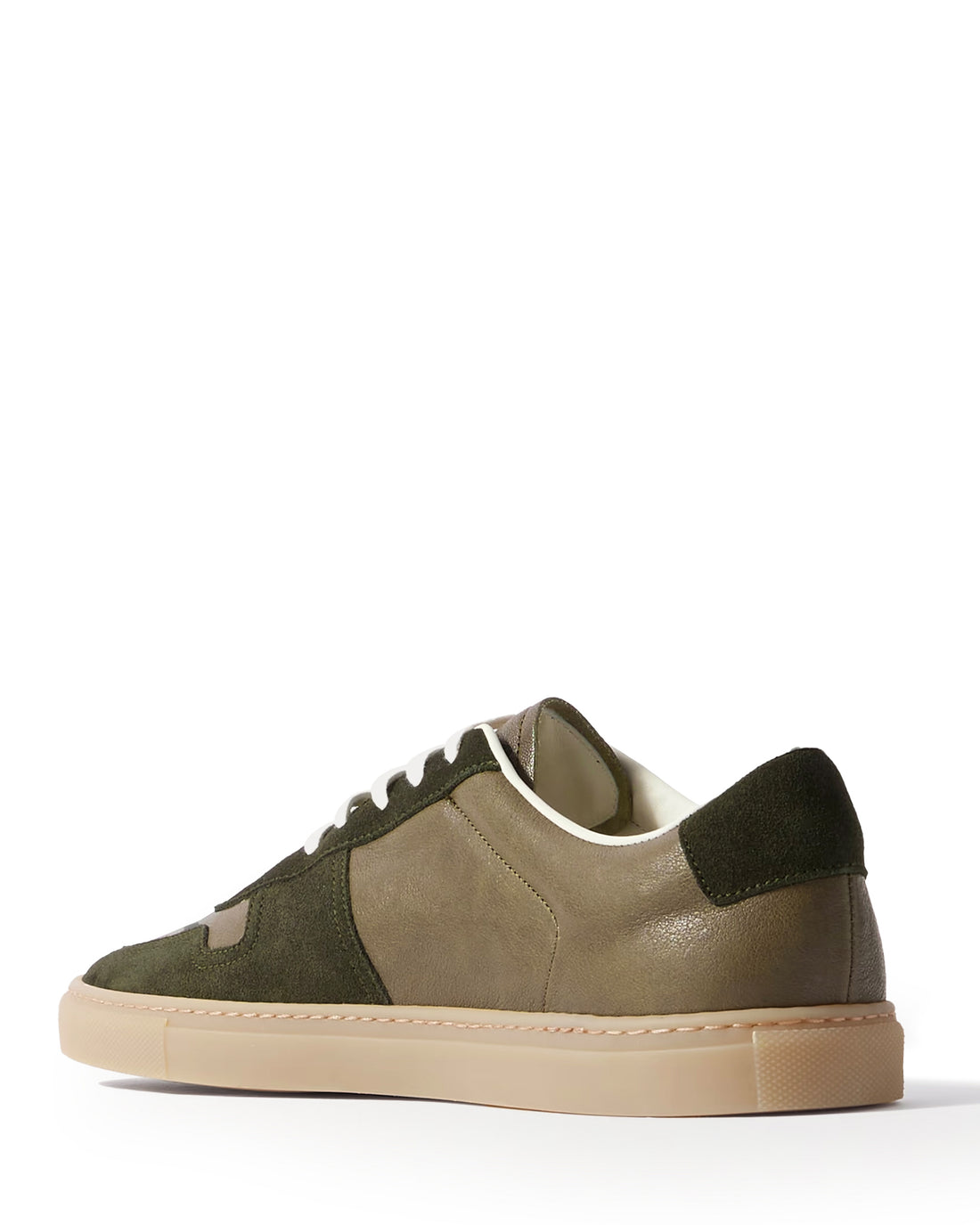 Bball Duo Slim Forest Green Leather/Suede 2484 105