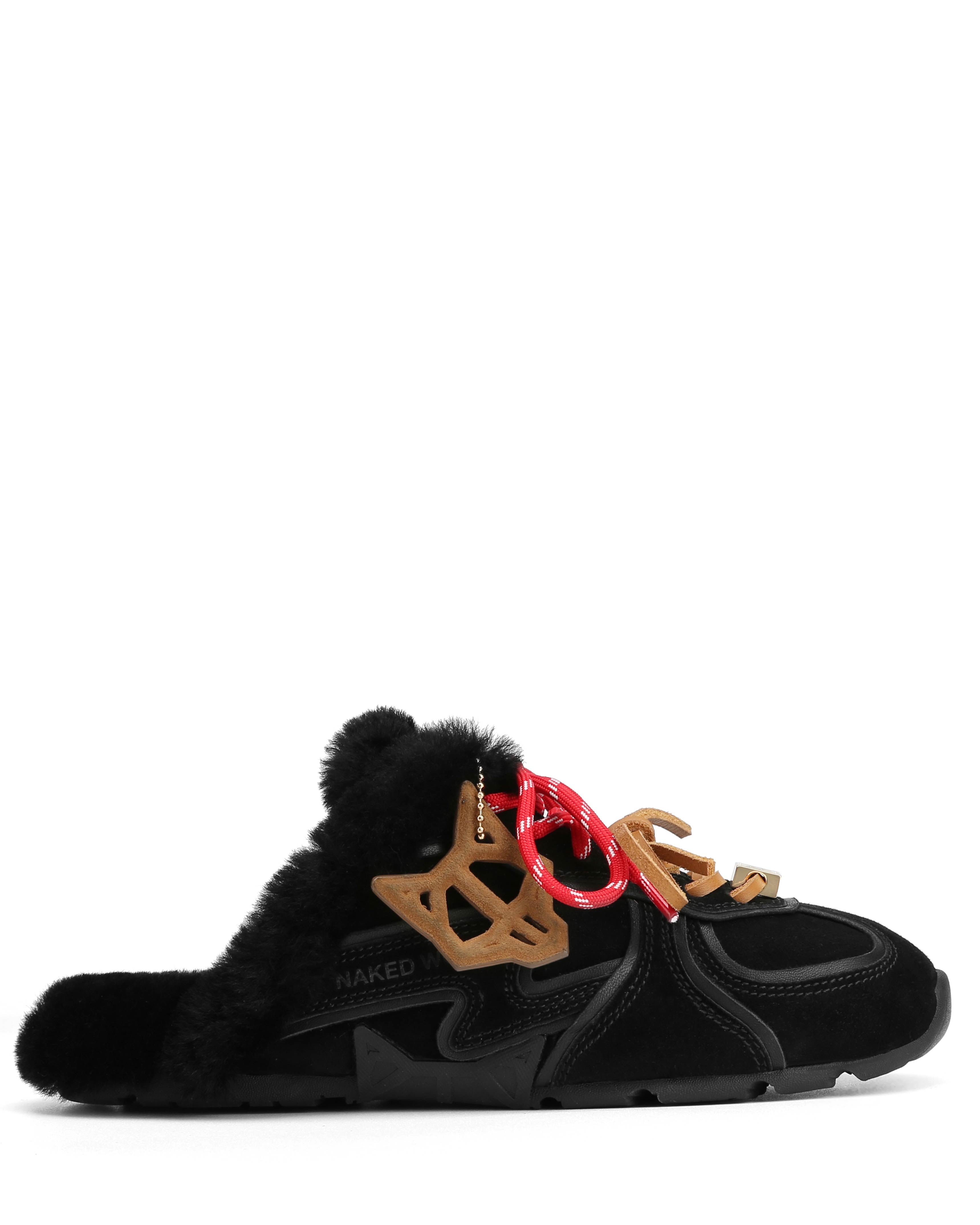 靴 Naked wolf SNATCH DOUBLE BLACK 25.0 Snatch Double Black