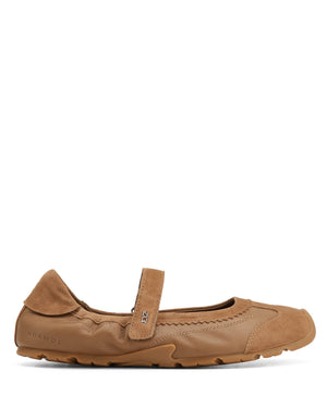Alina Mushroom Leather/Suede