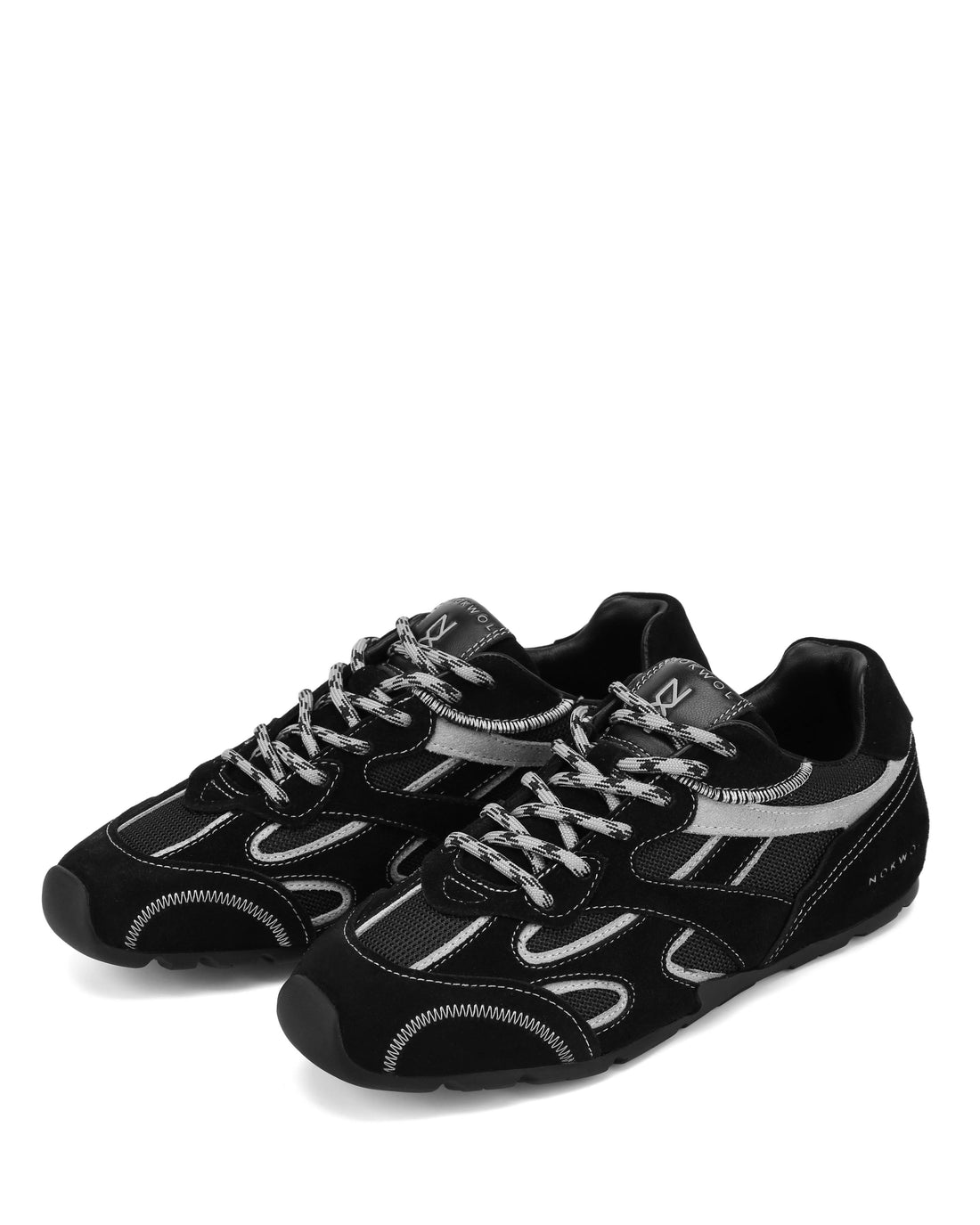 Alpha Black Suede