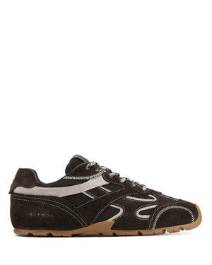 Alpha Brown Suede