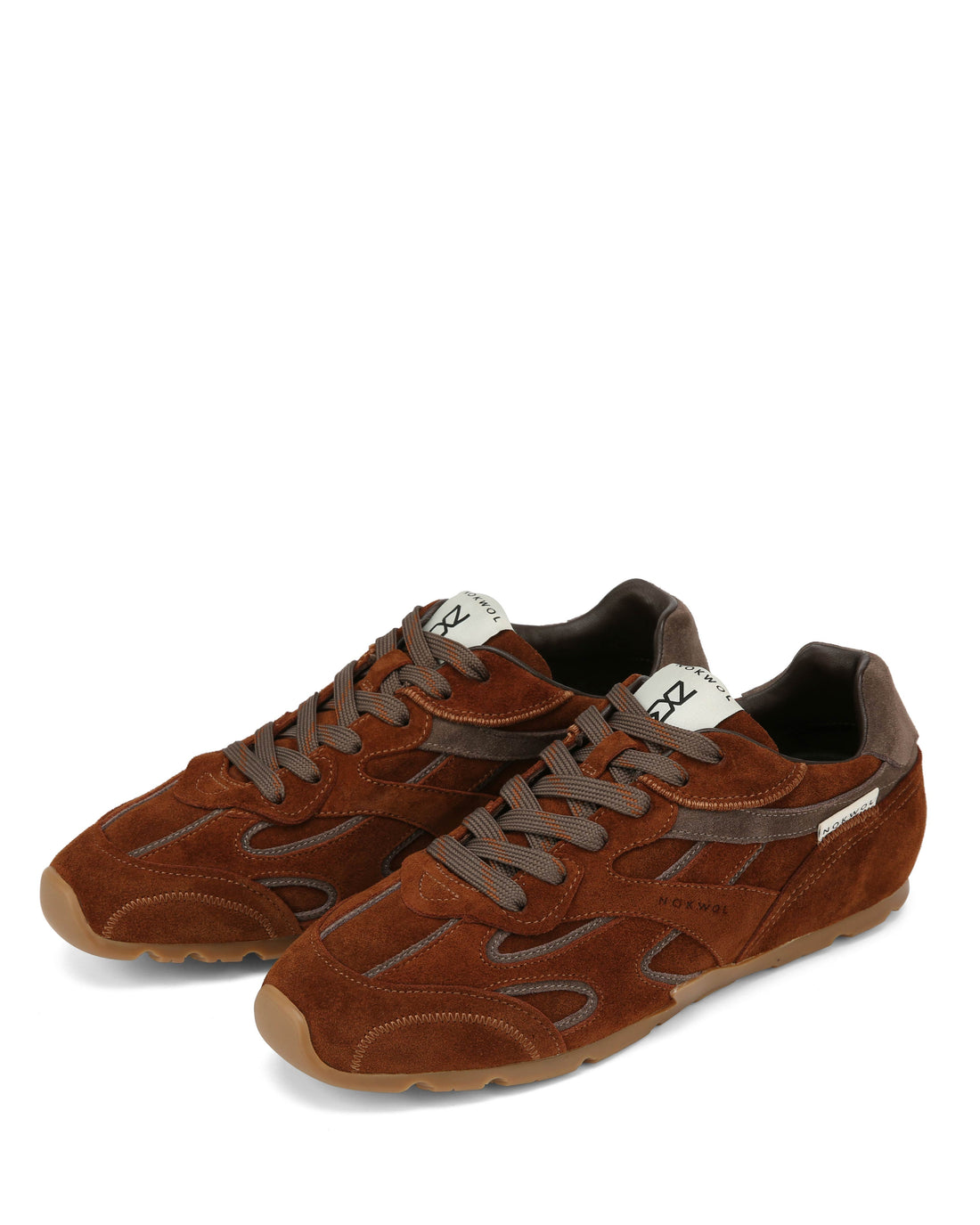 Alpha-M Cognac Suede