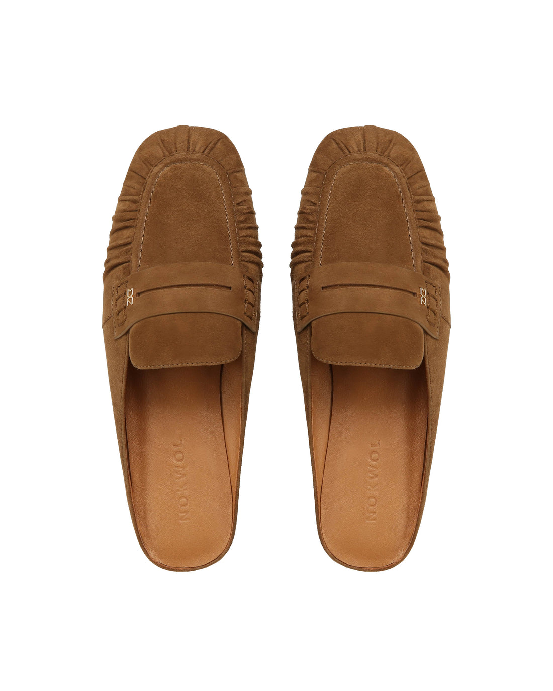 Amina Walnut Suede