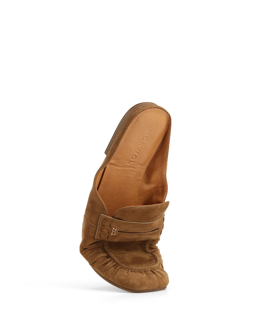 Amina Walnut Suede