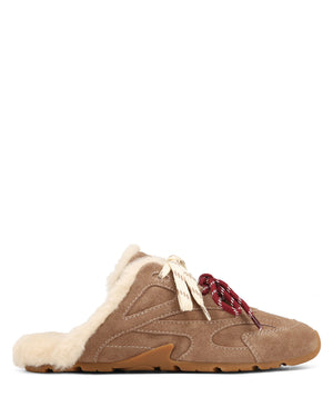 Antalope Mule Mushroom Suede