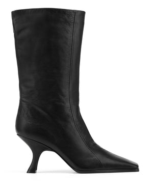 Apple Black Leather