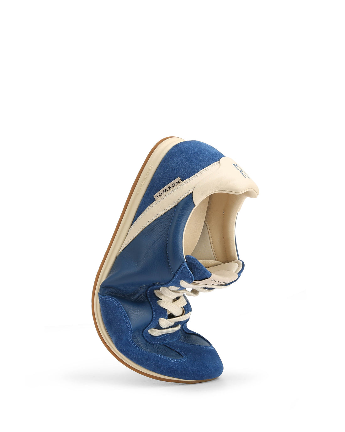 Ari-M Blue/Off White Suede/Leather