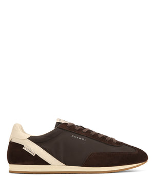 Ari-M Moka/Off White Suede/Nylon