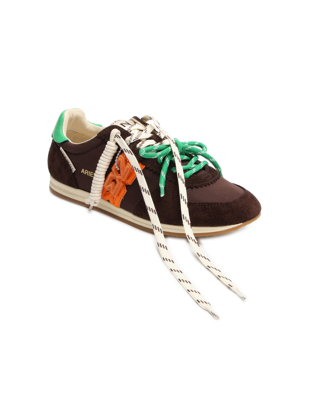 Aries 82 Brown Suede/Nylon