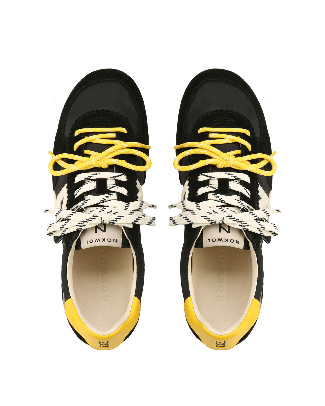 Aries 82 M Black/Yellow Suede/Nylon