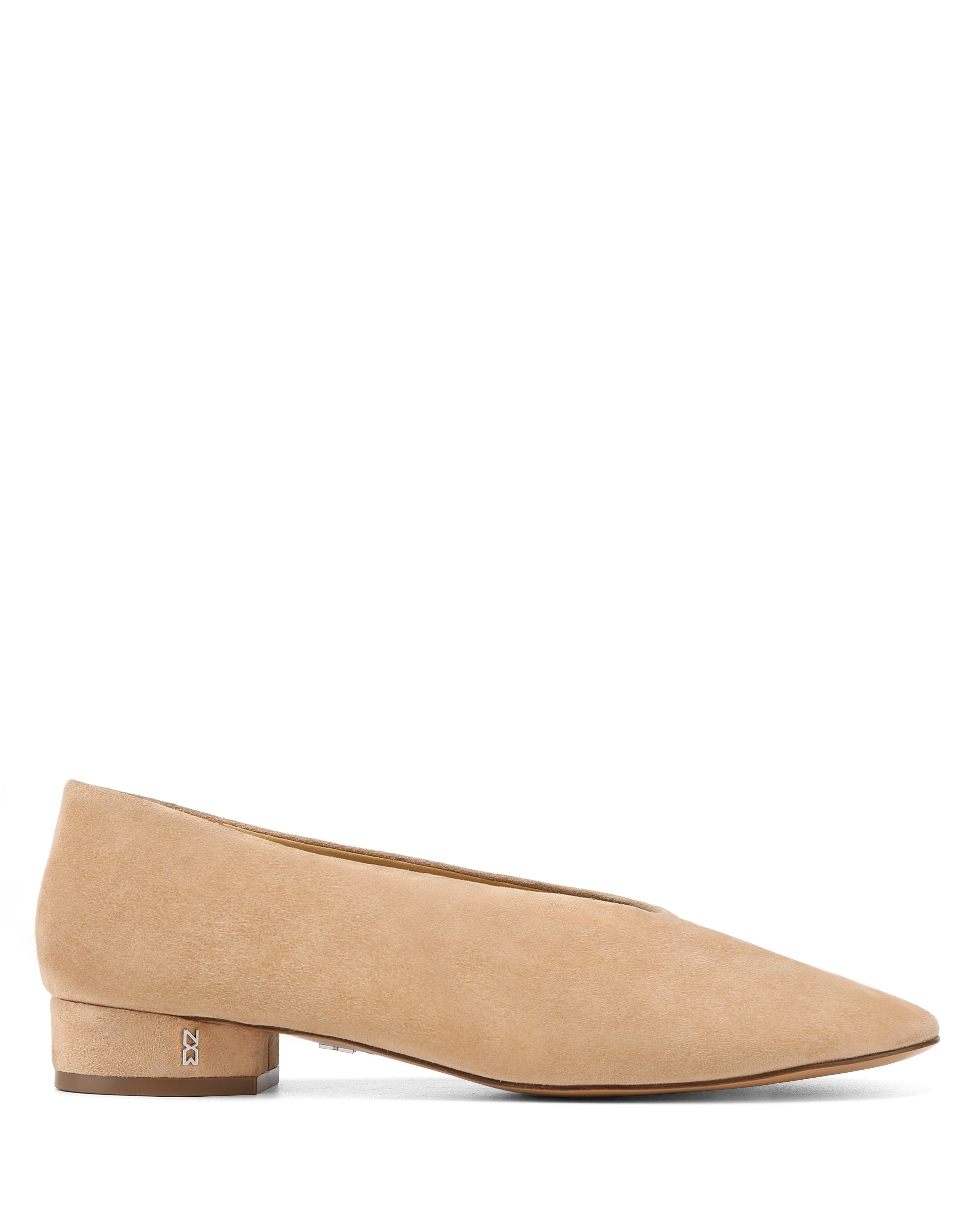 センスのいい お歳暮 Buy Nokwol Flat Leather Suede Fawn Jiso Women 靴