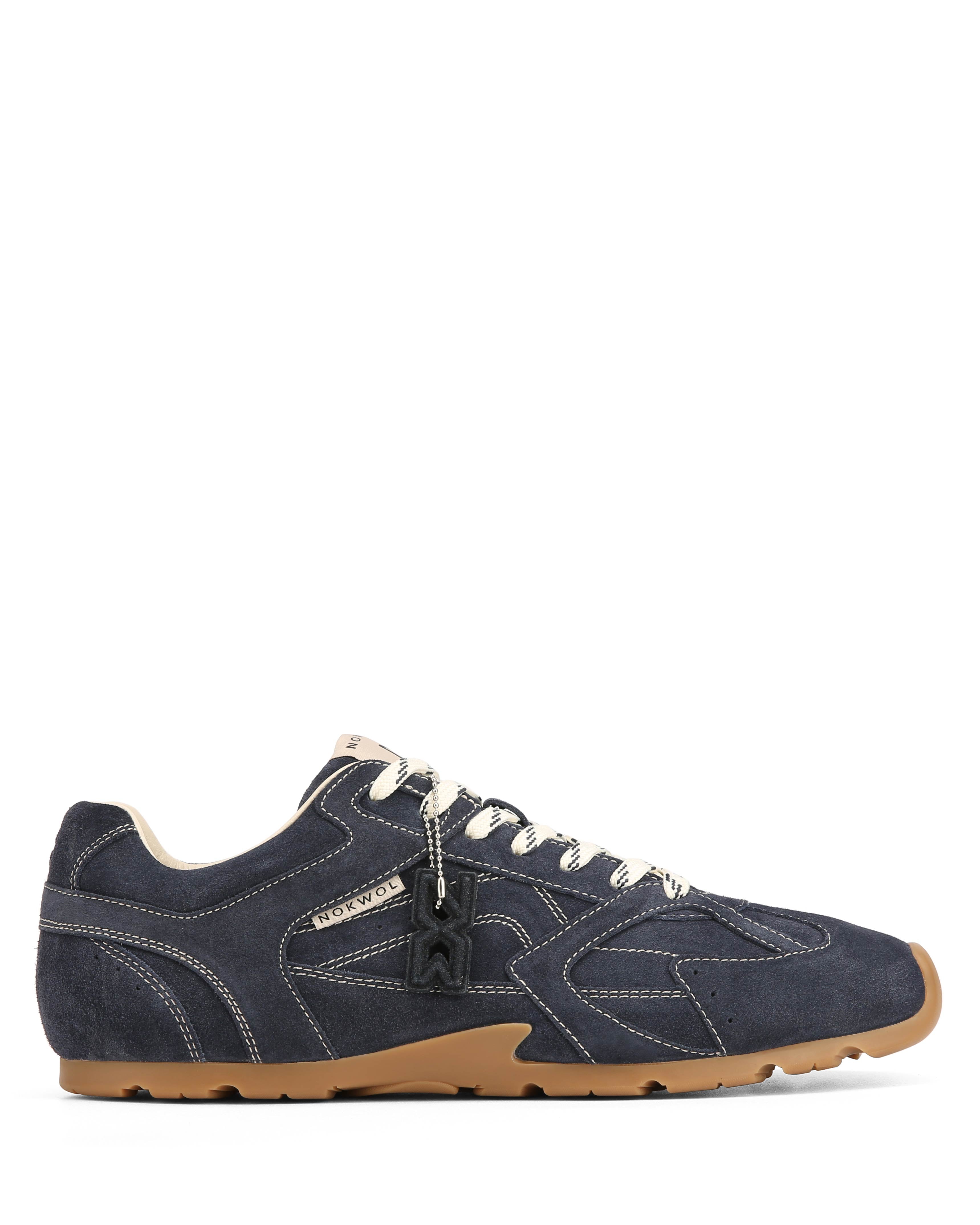 Nokwol Man Matrix-M Black Nylon/Suede Sneakers | Nokwol