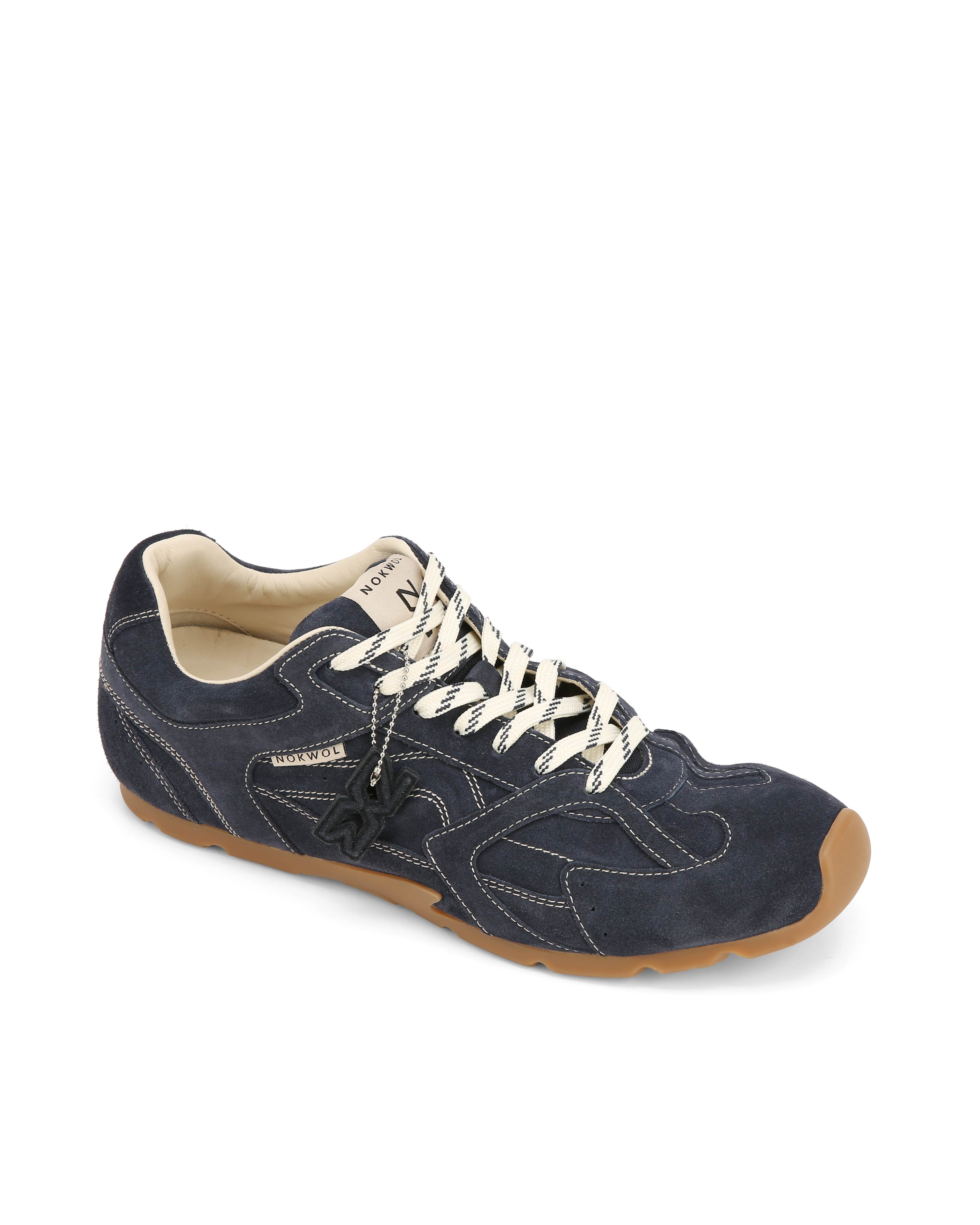 Nokwol Man Matrix-M Black Nylon/Suede Sneakers | Nokwol