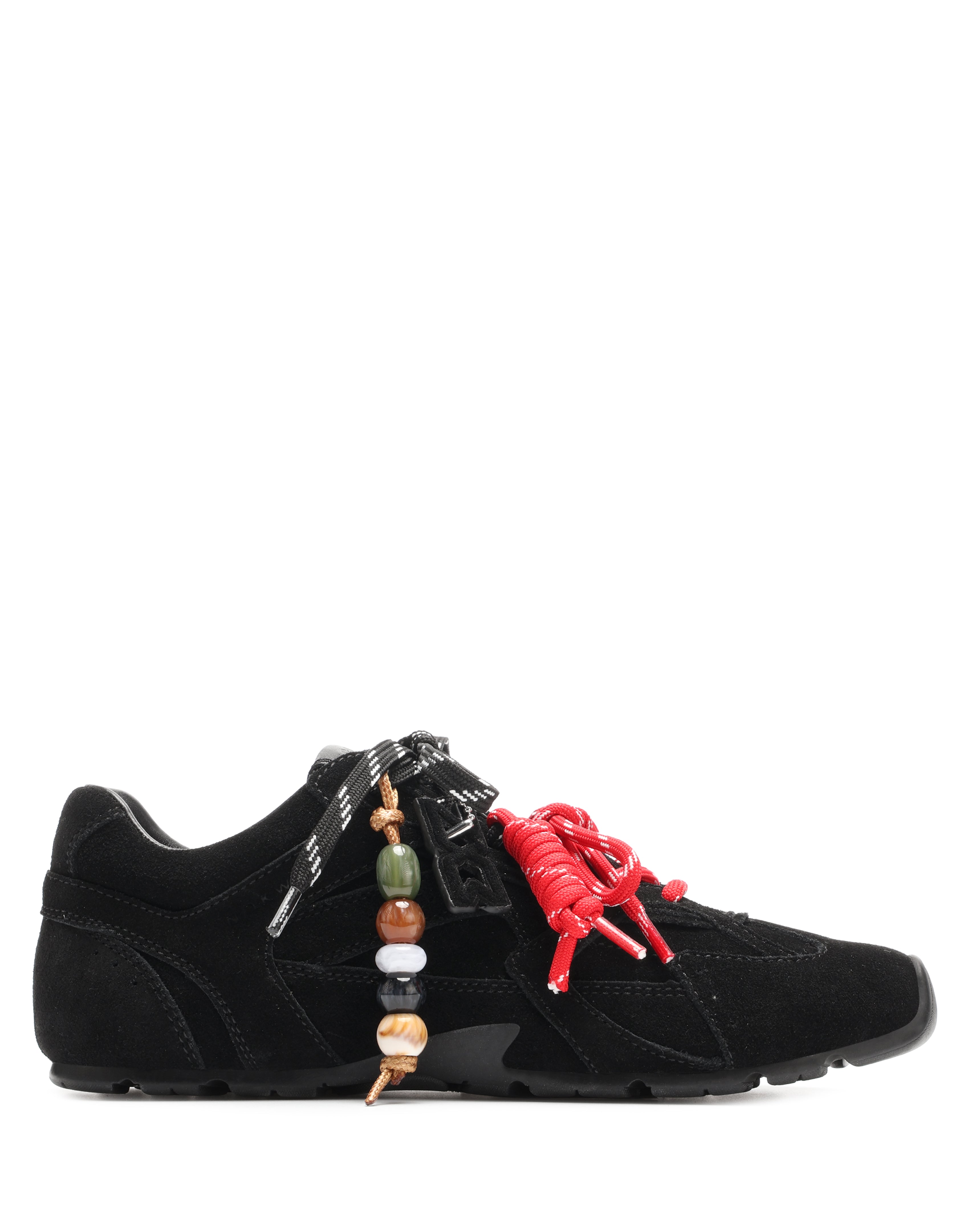 Nokwol Women Atlas Black Suede Sneakers | Nokwol