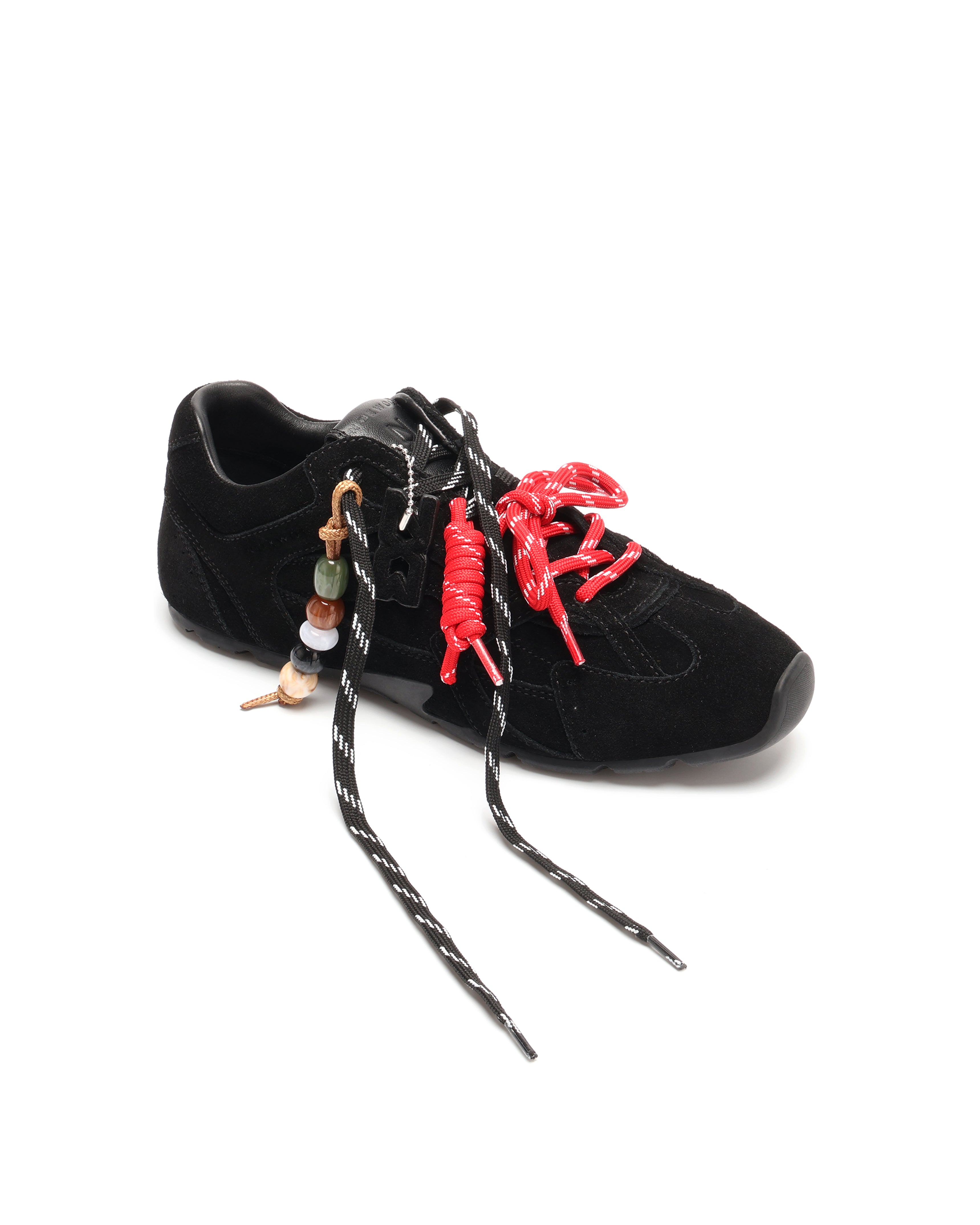 Nokwol Women Atlas Black Suede Sneakers | Nokwol