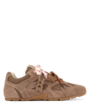 Atlas Mesh Mushroom Suede