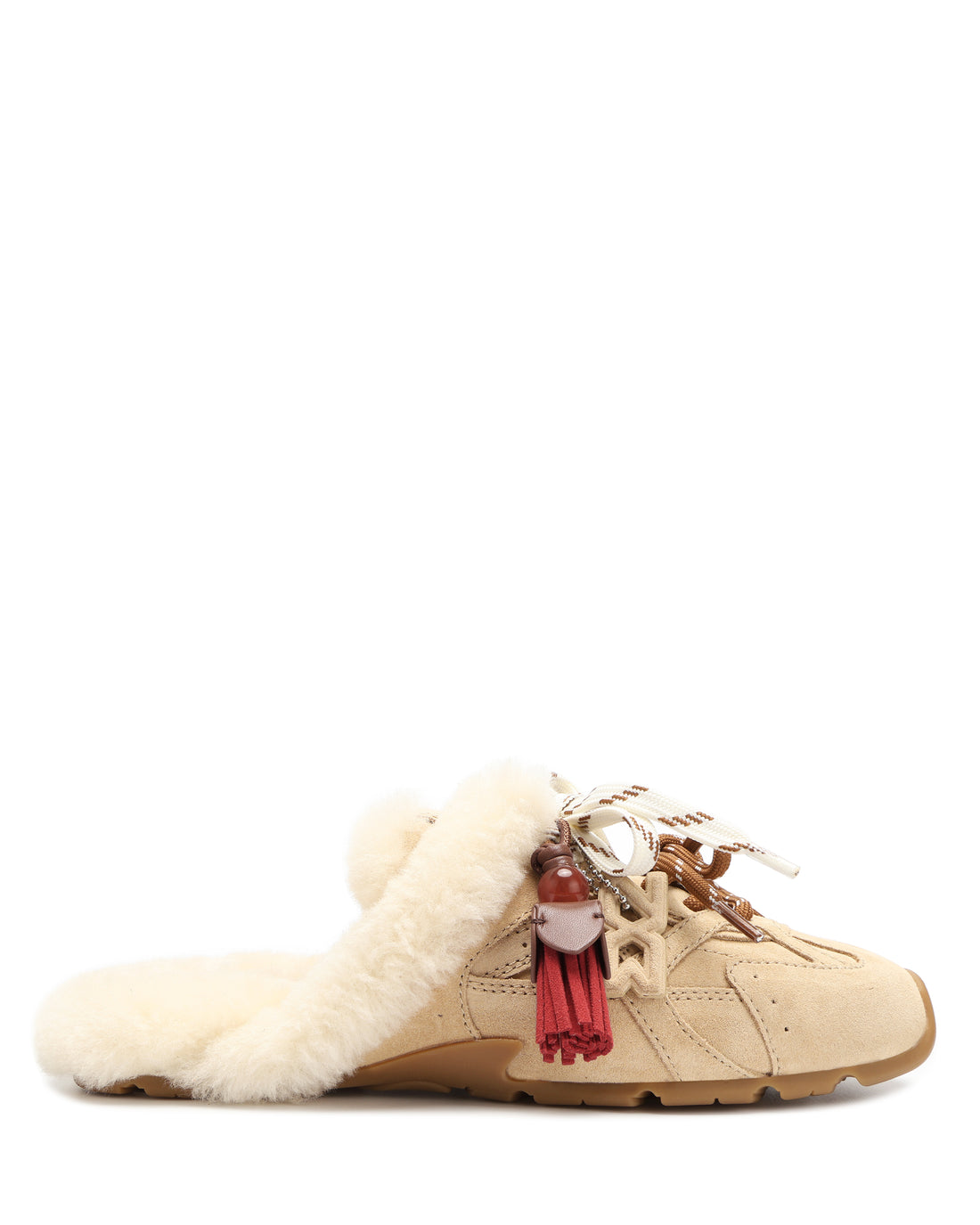 Atlas Mule Beige Suede