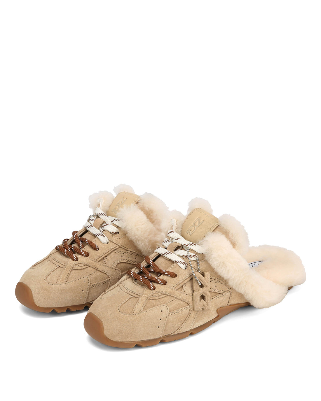 Atlas Mule Beige Suede