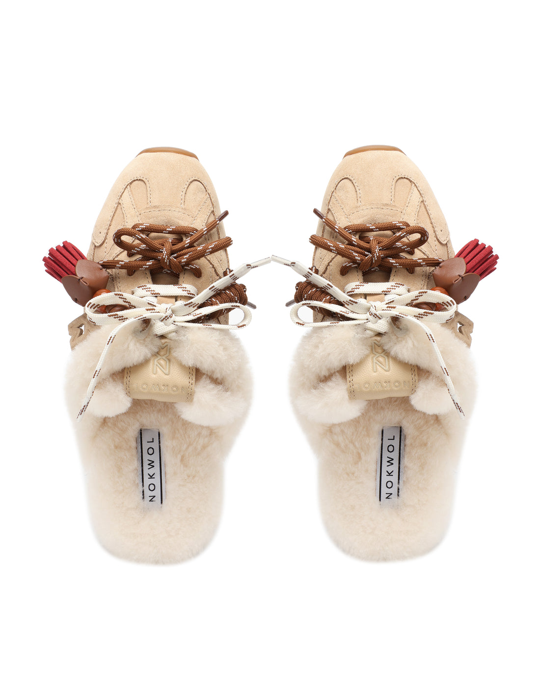 Atlas Mule Beige Suede