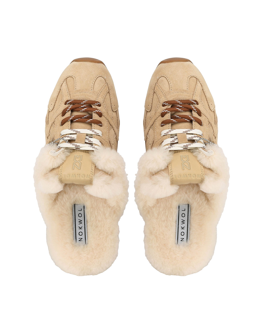 Atlas Mule Beige Suede
