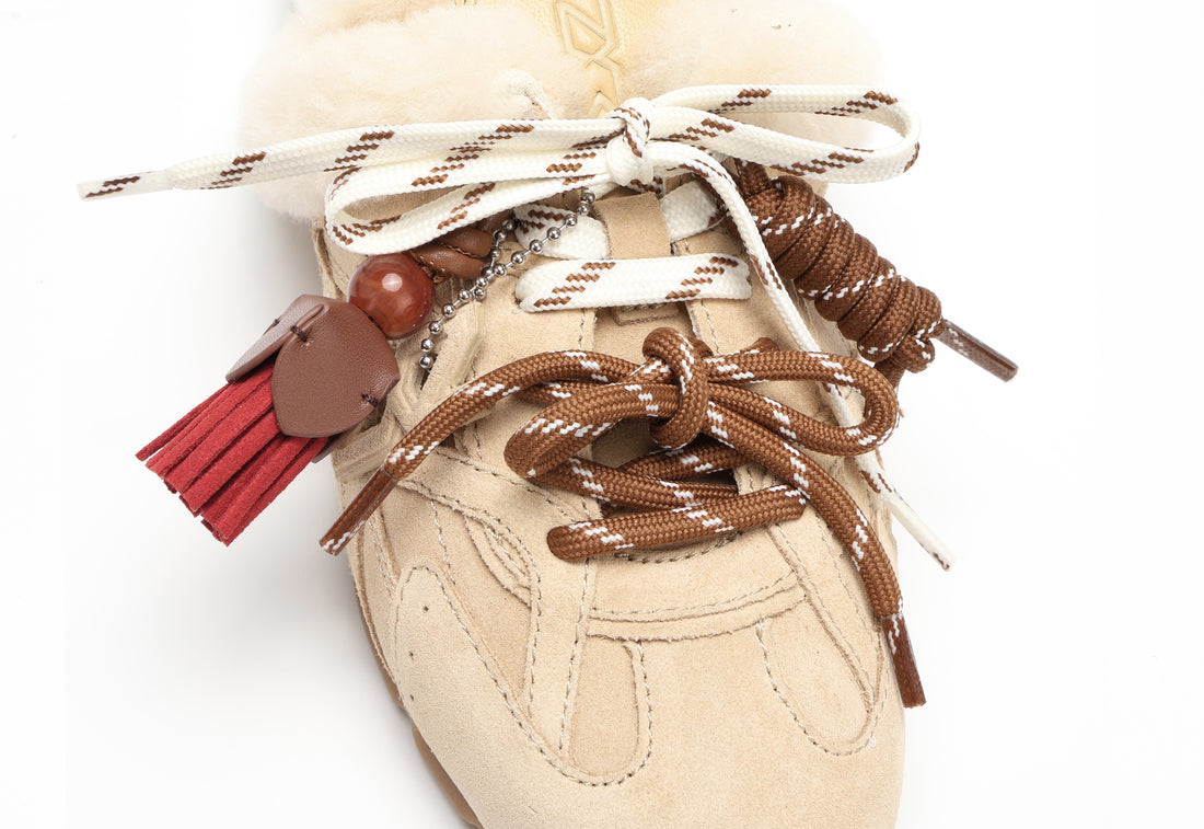 Atlas Mule Beige Suede