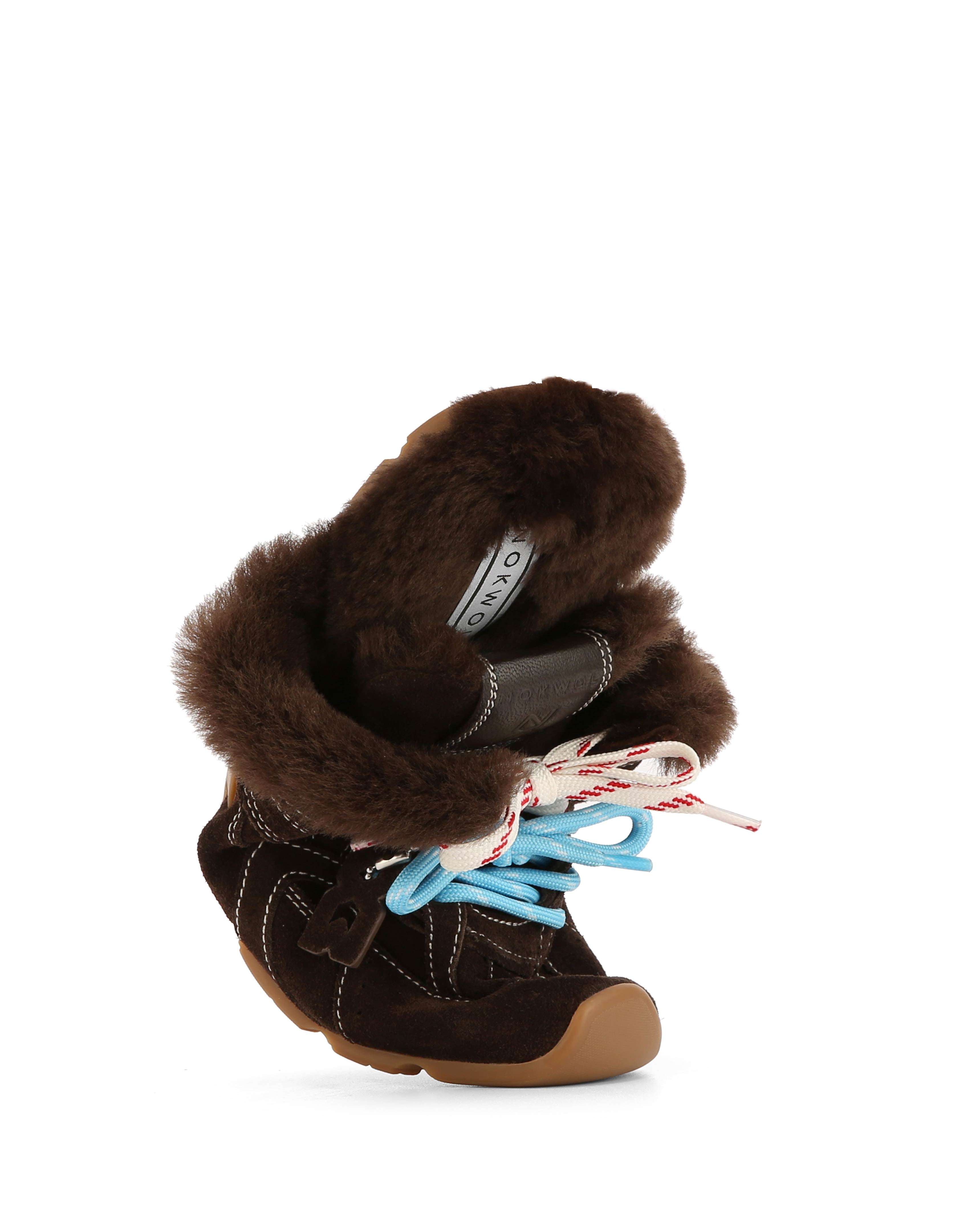 Nokwol Women Atlas Mule Brown Suede Mules | Nokwol