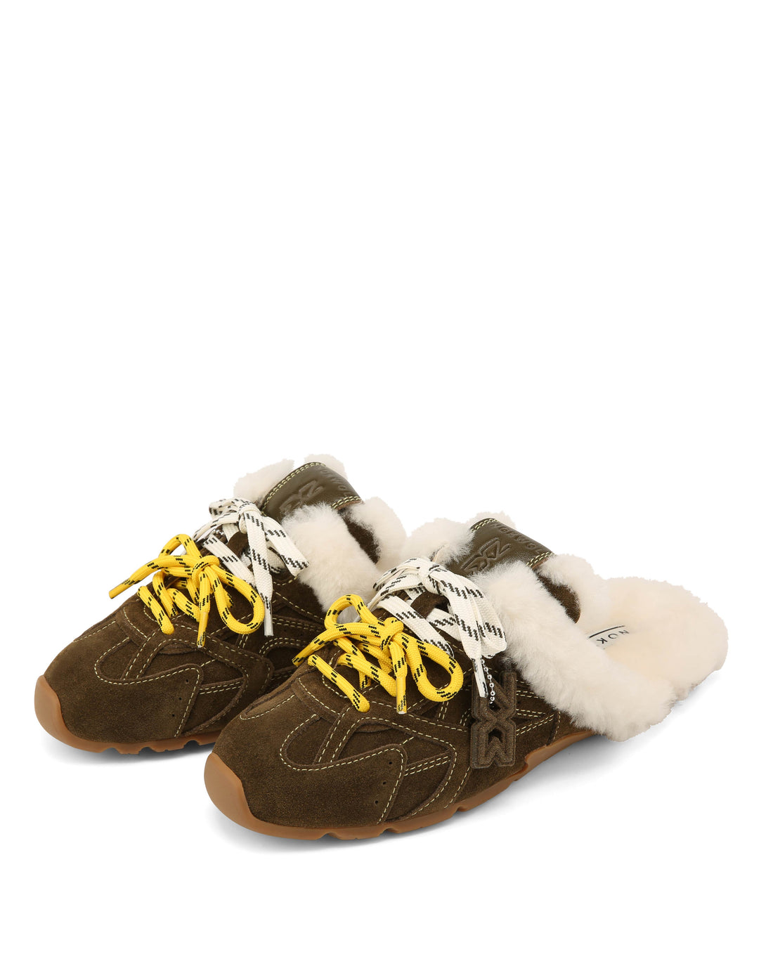 Atlas Mule Khaki Suede