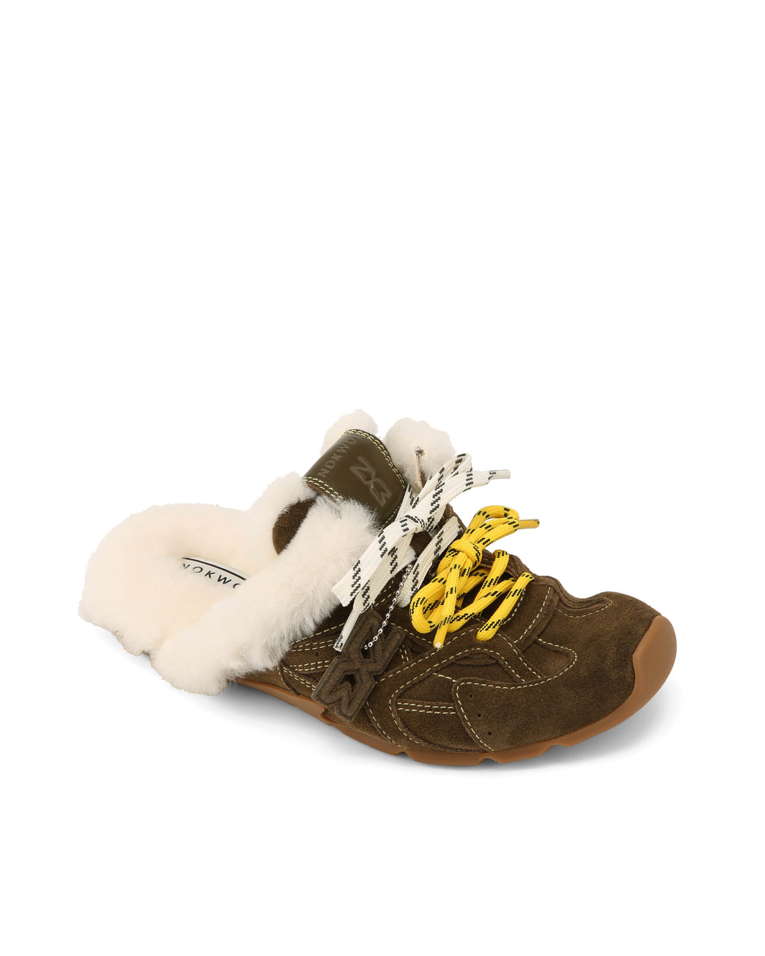 Atlas Mule Khaki Suede