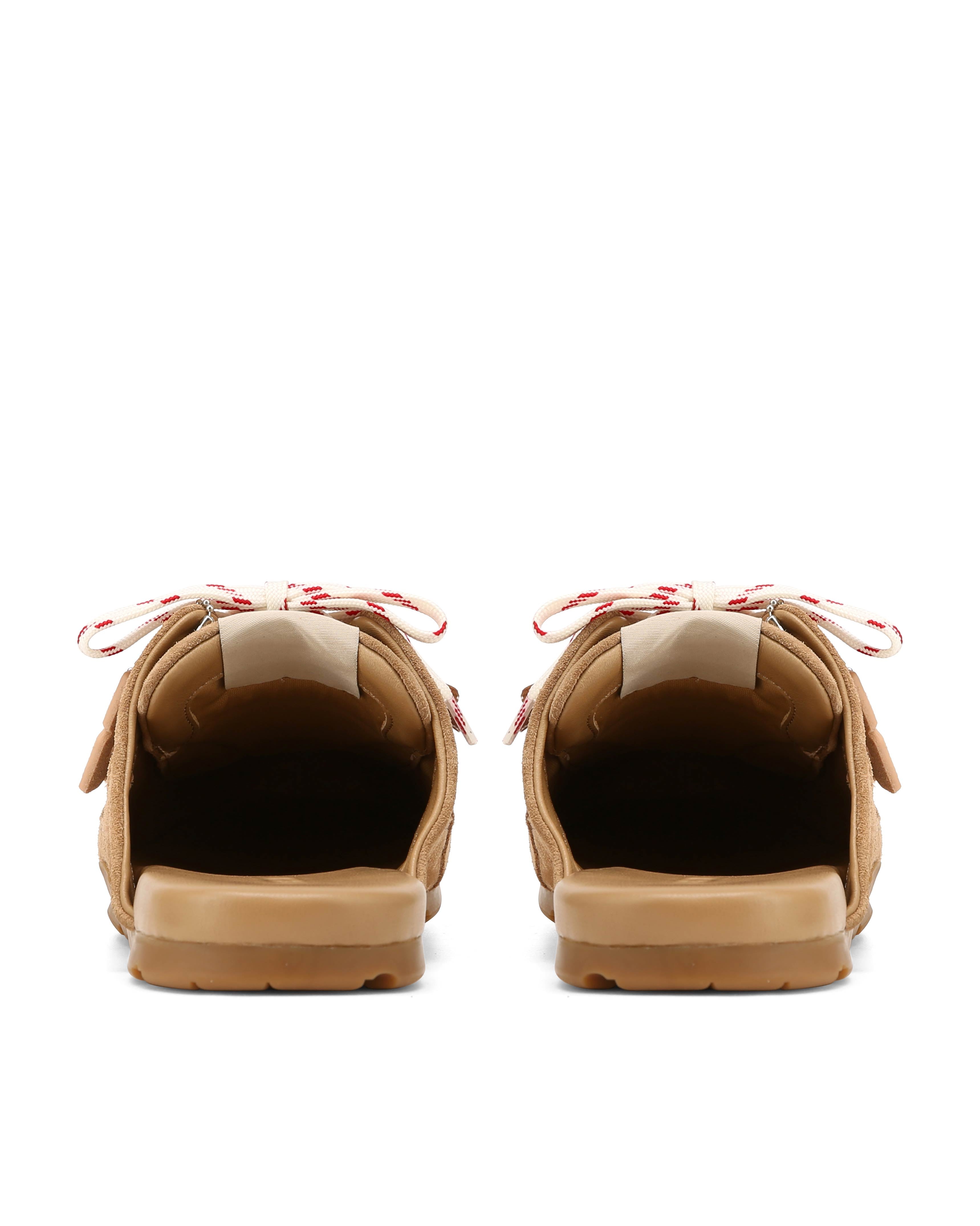 Nokwol Men Atlas Slide-M Sandstone Suede Mules | Nokwol