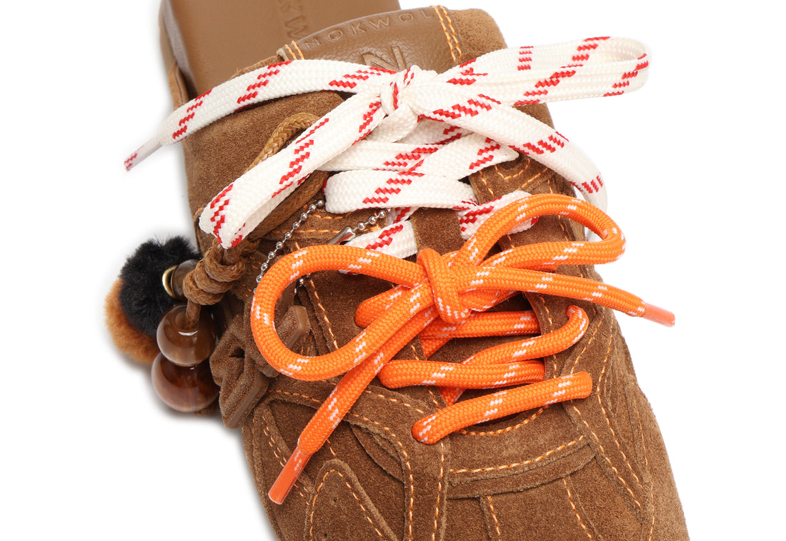 Atlas Slide Tan Suede