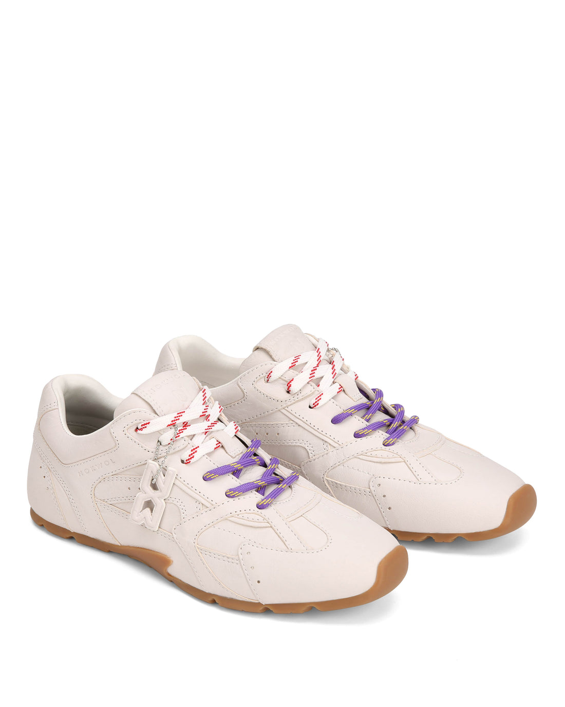 Atlas White Leather
