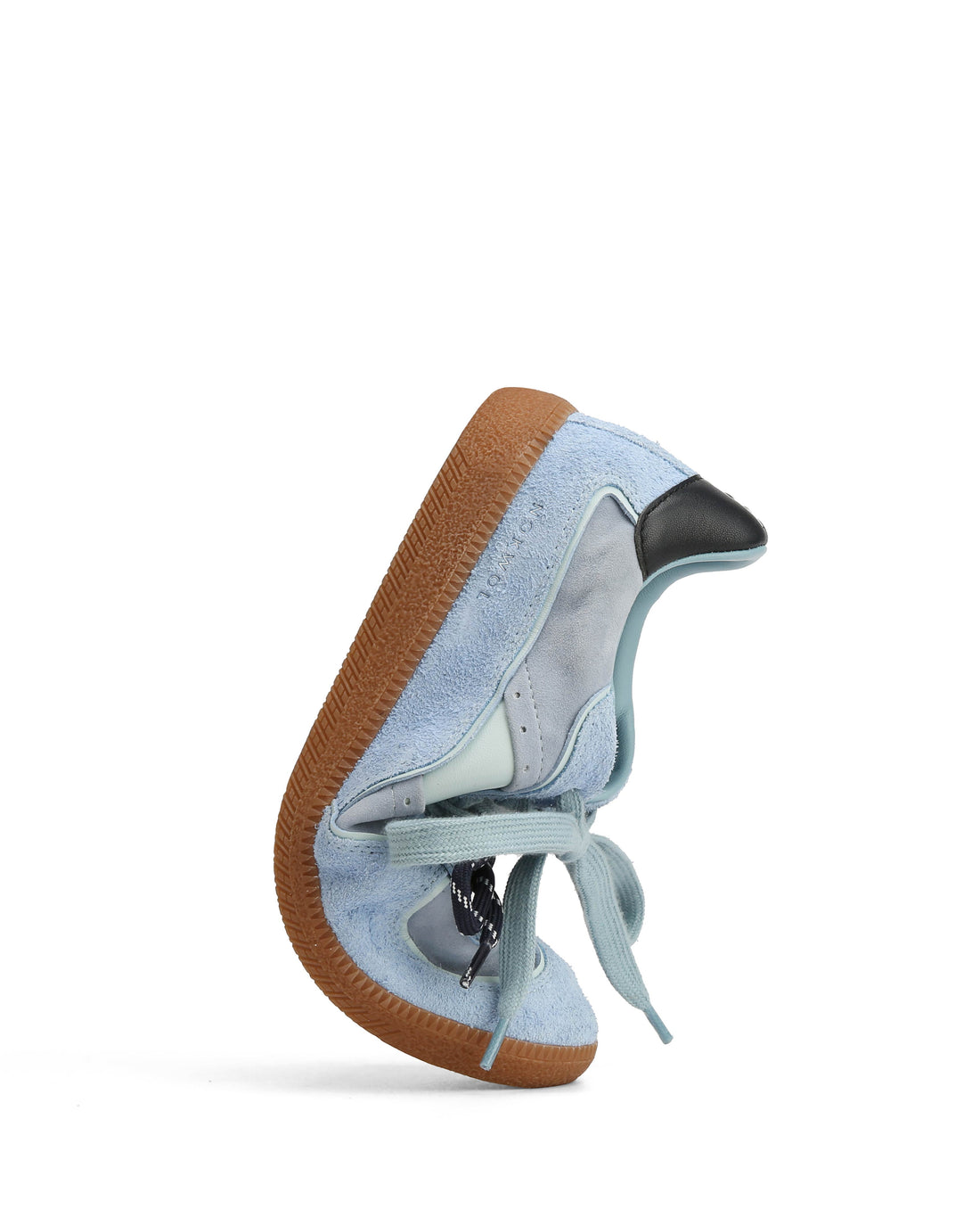 August Blue Hairy Suede