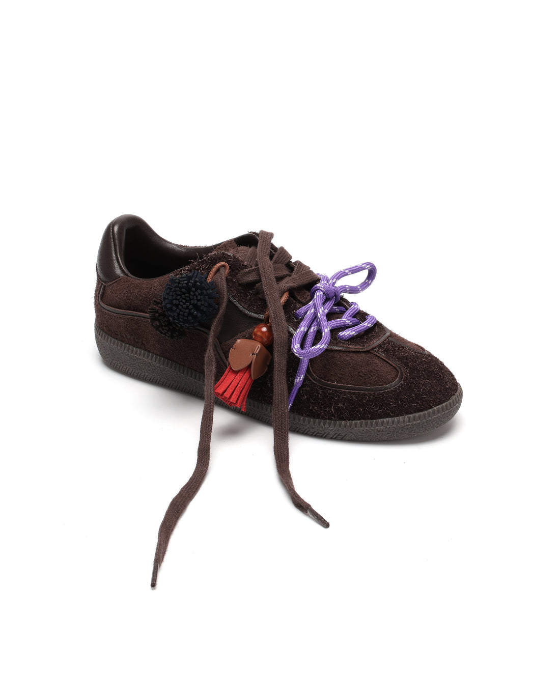 August Brown Super Hairy Suede