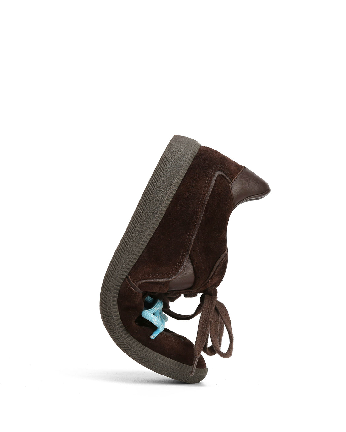August Brown Suede