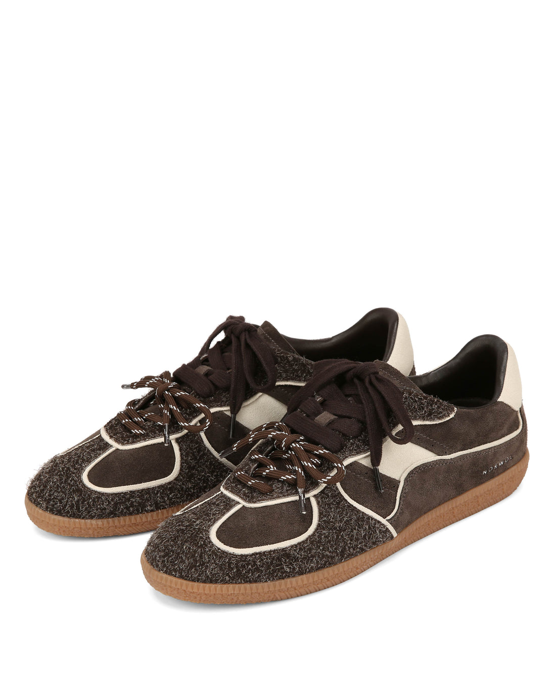 August-M Brown Rugged Suede