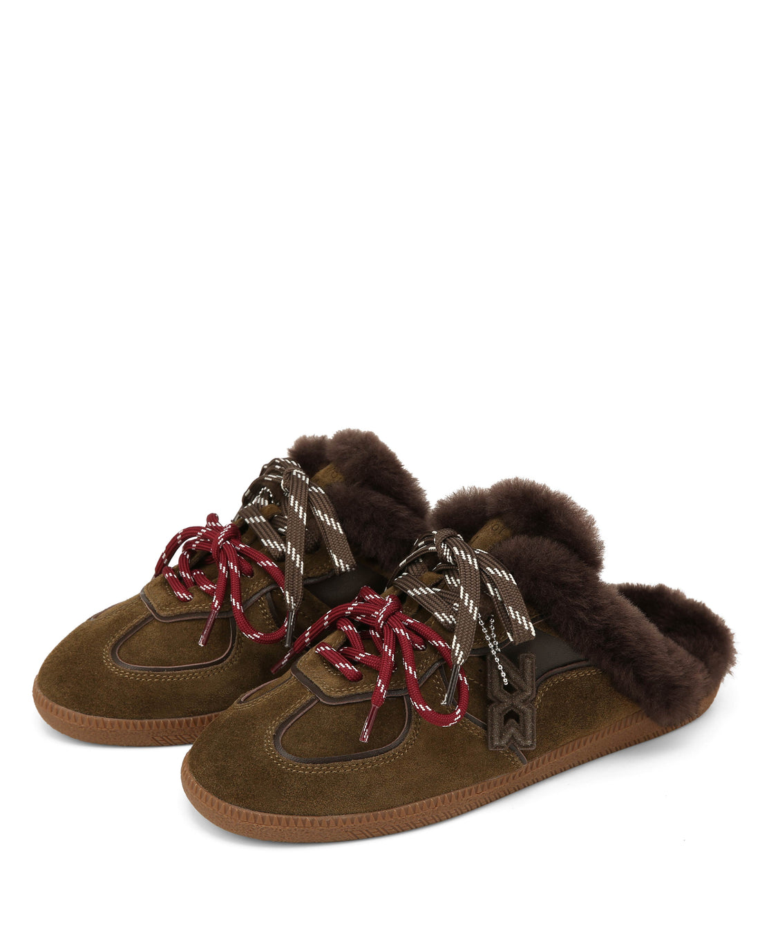 August Mule Khaki Suede