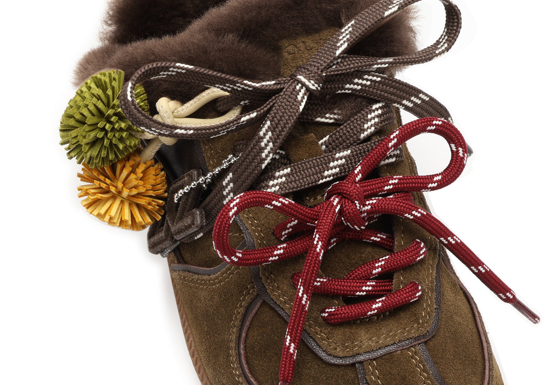 August Mule Khaki Suede