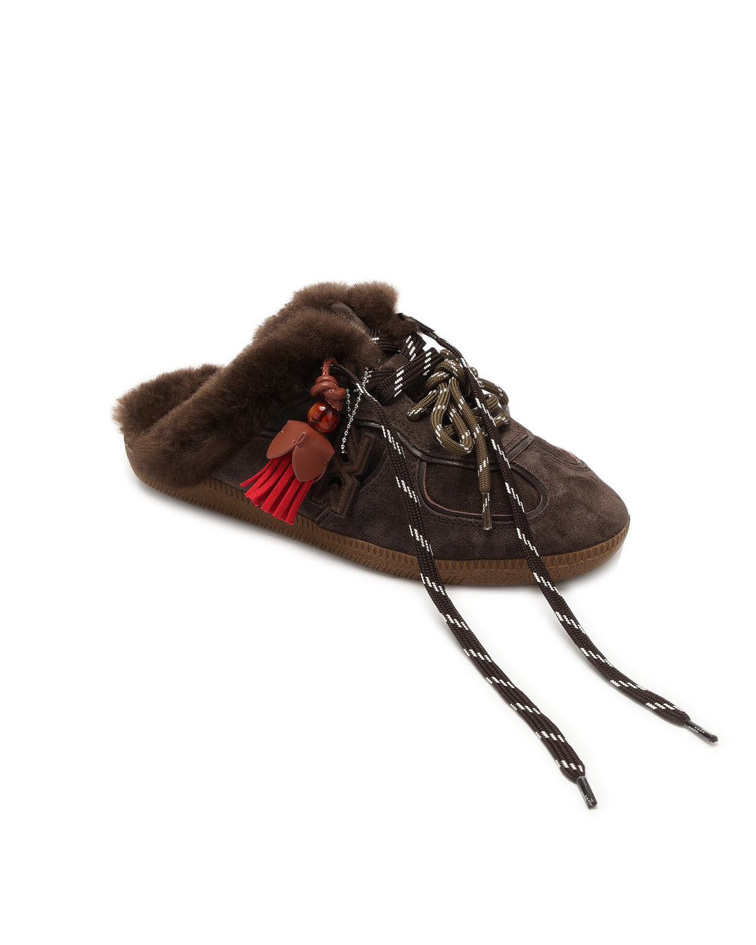 August Mule Umber Suede